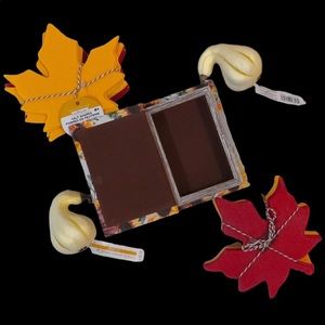 Fall Decorations Autumn Leaves Decorative Box Set of 5